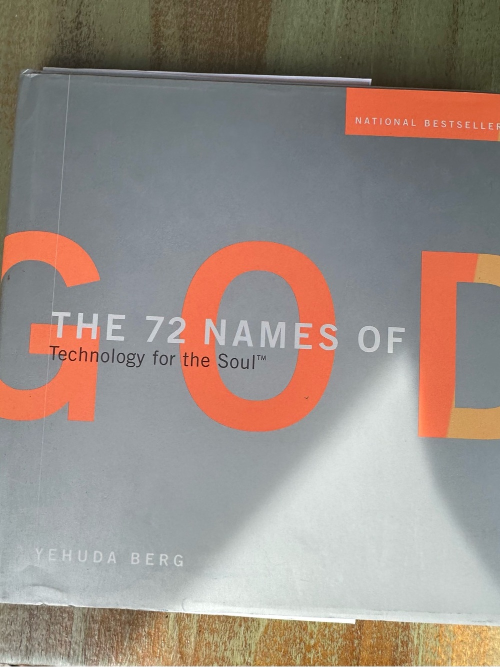 The 72 Names of God - Gray & Orange Hardcover
